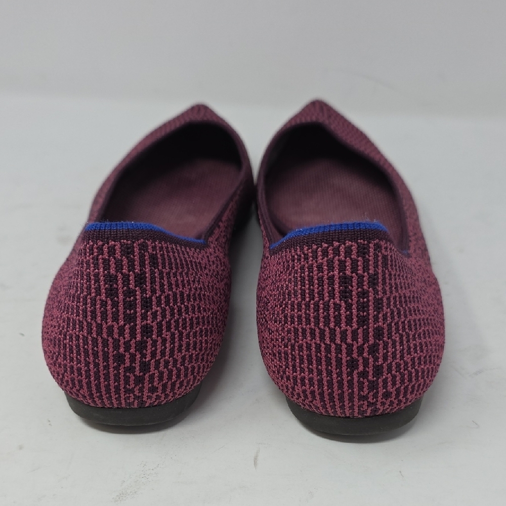 Rothys The Point Fig Python Pointed Toe Slip On F… - image 4